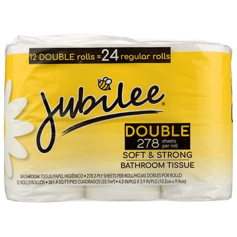 jubilee bath tissue.